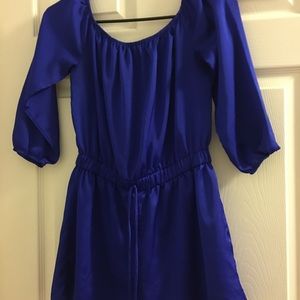 Blue romper